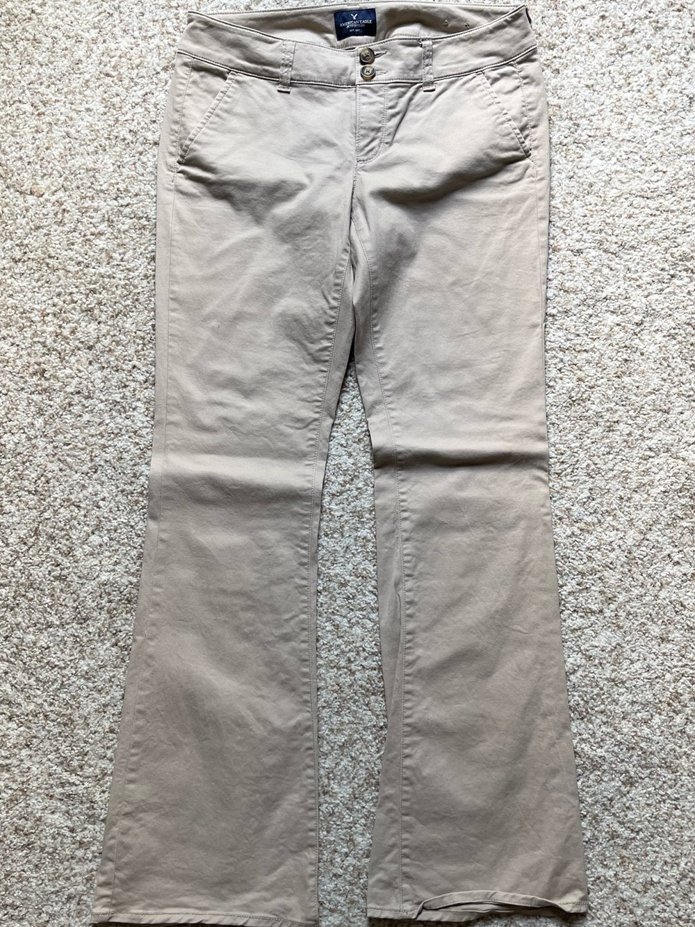 American Eagle Khaki Artist Chino Pants